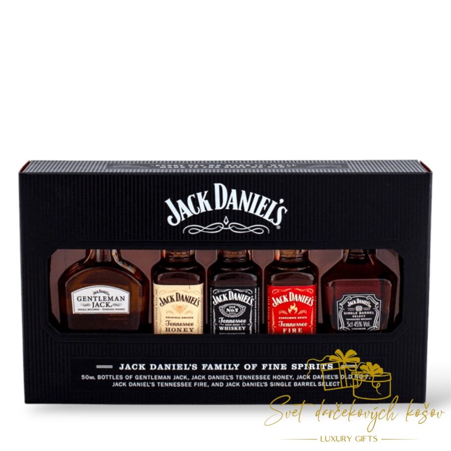 Jack Daniel's Set 1x45% 2x40% 2x35% 0,05l USA