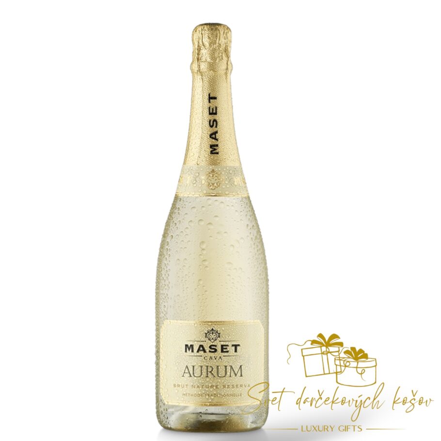 Maset del Lleó Aurum Cava Reserva biele brut nature 0,75l Španielsko